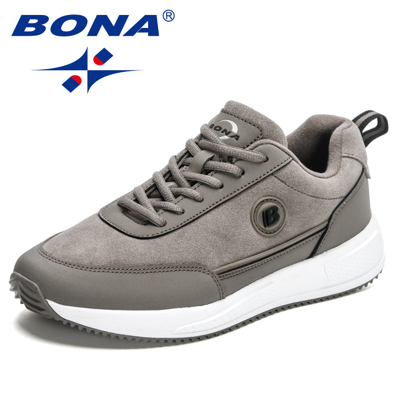 2023 BONA New New Designers Outdoor Jogging Trekking Sneakers Man Athletic Shoe Classics Style Walking Lace Up Men Sport Shoes 39a1 s