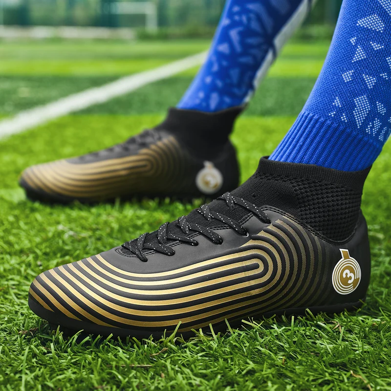 Society Football Boots for Men Indoor Sneakers Boys Futsal Grass Training Non Slip Free Shipping Childrens Soccer Cleats Shoes