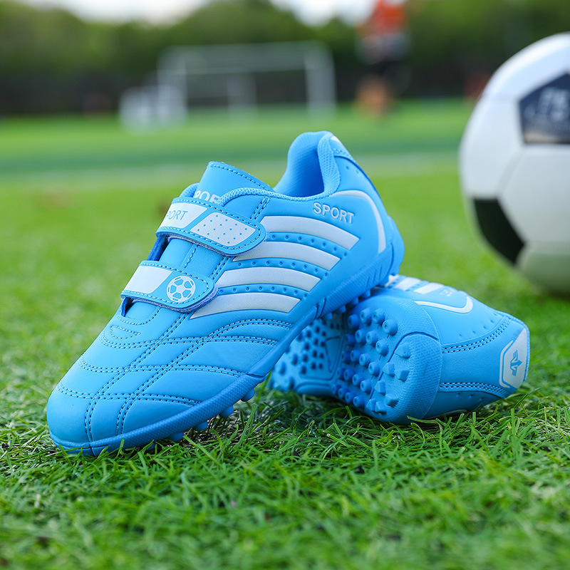 2024 Kids Soccer Shoes Turf Indoor Boys Girls Football Sneakers Men Adolescent Training Sports Shoes Non-slip Children Footwear