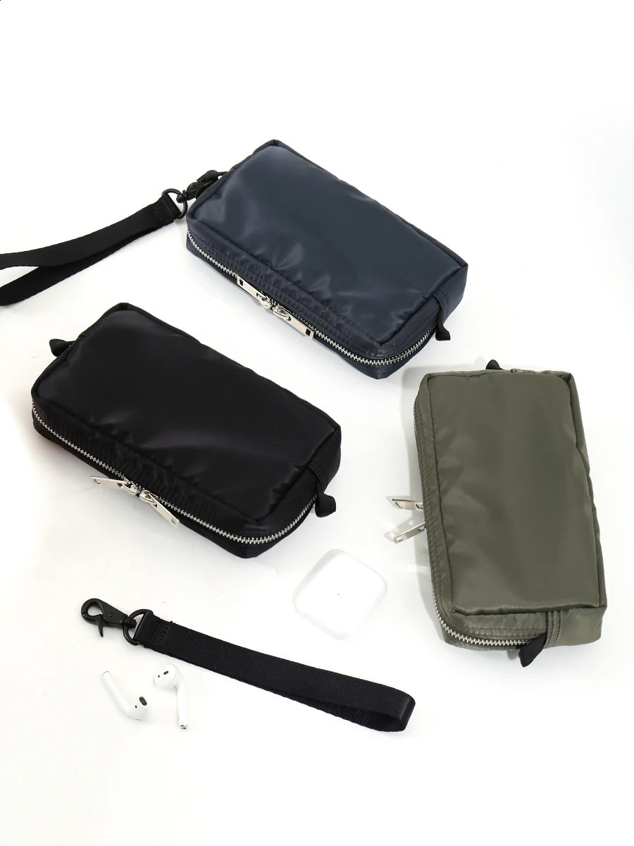 Zipper Unisex Mens Wallet Clutch Coin Card Key Money Bag Canvas Short ner Boys Handbag Burse 240919