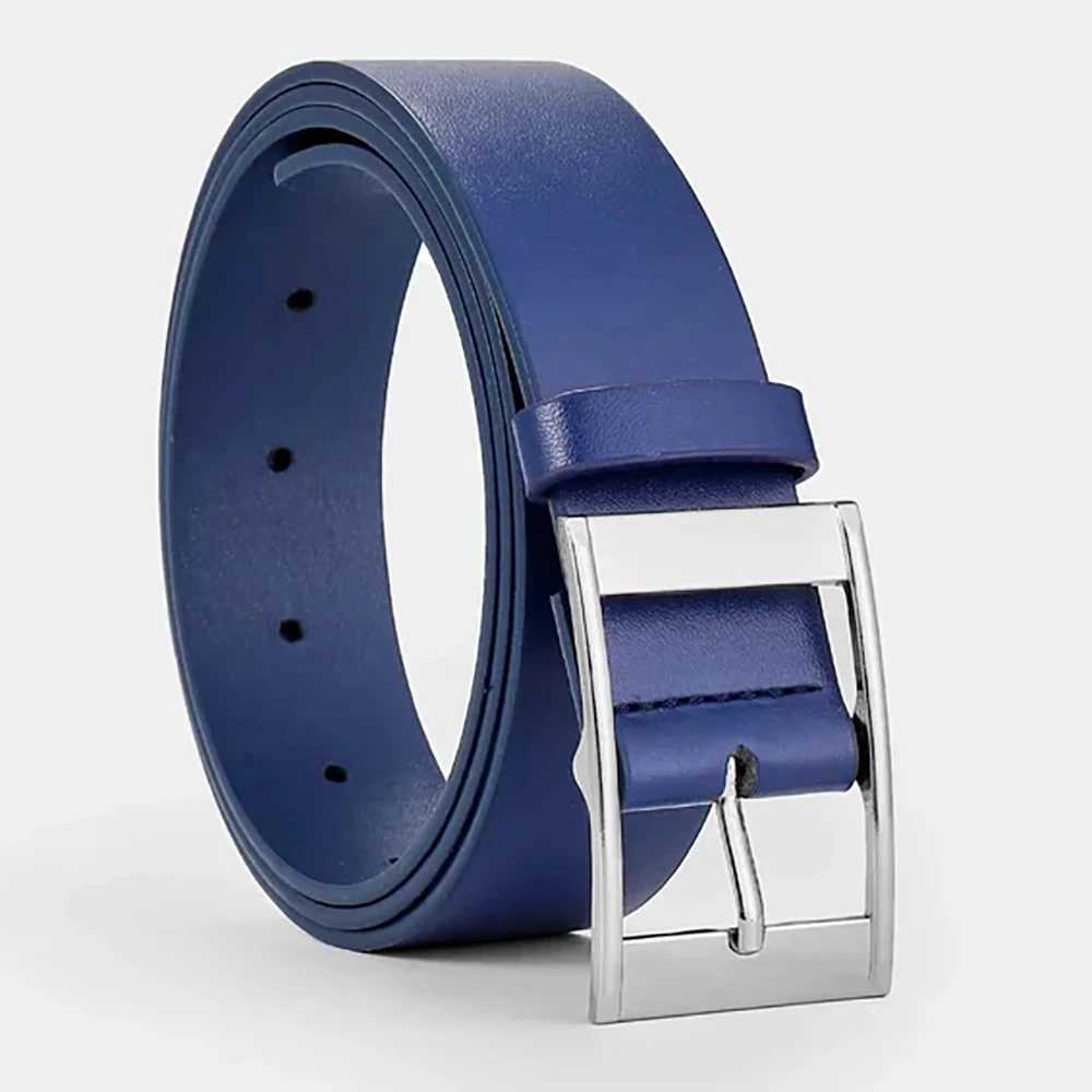 New luxury mens PU belt metal buckle high-quality designer belt mens belt W240920