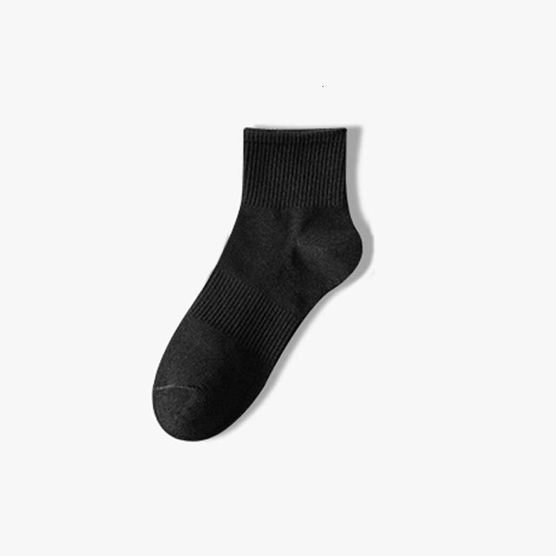 Socks For Men In Autumn, Anti Odor And Sweat Absorbing Long Tube Pure Cotton Socks Wholesale, Antibacterial Sports Tube Socks For Women In Zhuji Sock 