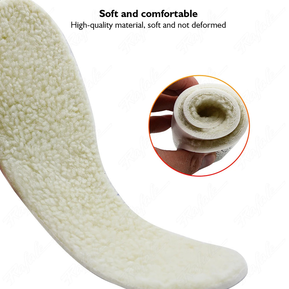 Winter warm wool lining imitates wool lining cashmere insoles boot pads childrens comfortable lining 240919