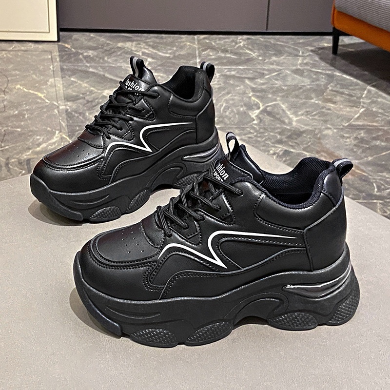 Dad Female 2023 Autumn/Winter New Ins Trendy Thick Bottom Casual Sports Women's Shoes