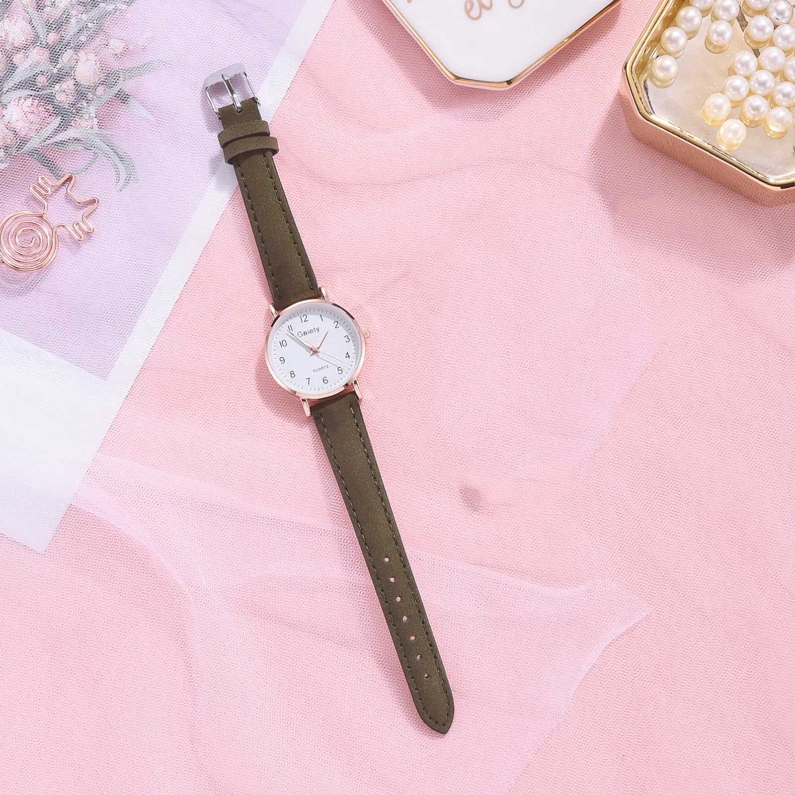 Luxury Temperament Ladies Belt Watch Analog Luminous Quartz Watch Fashionable Simple Style Quartz Wristwatch Reloj MujerX240920
