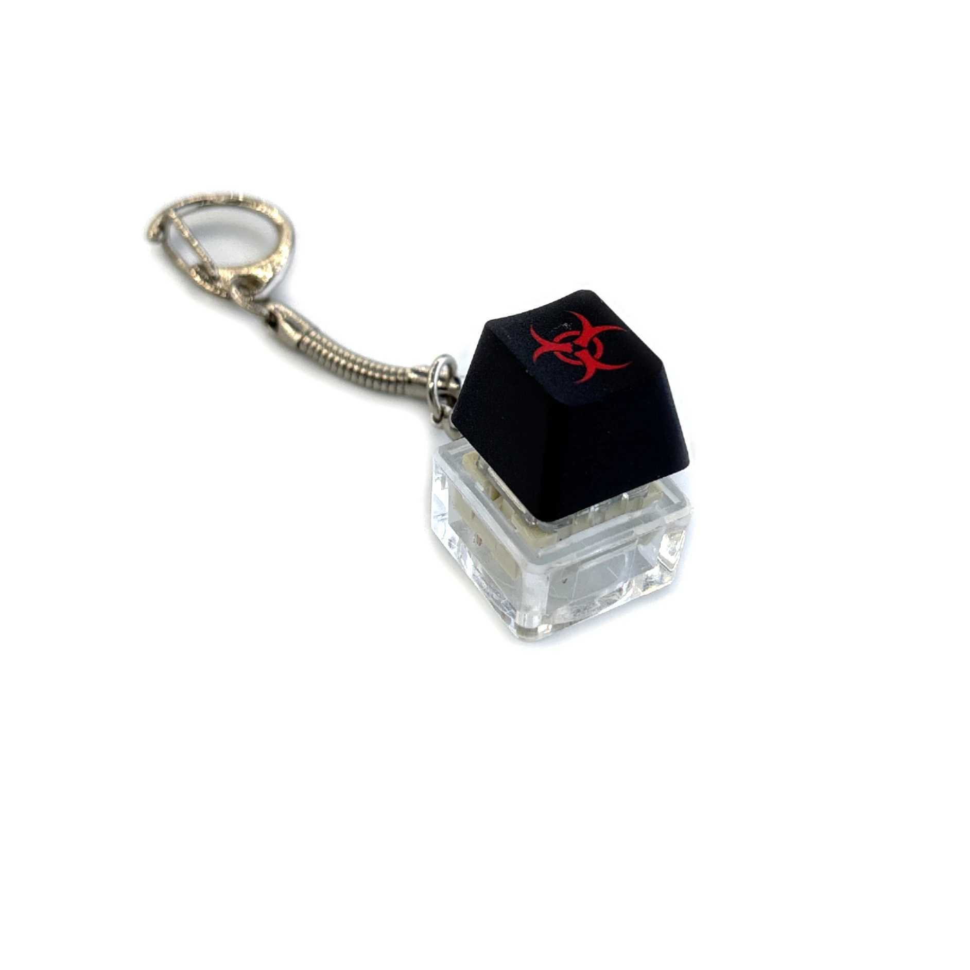 Keyboard Key Chain Toy Stress Relief Fidget Button Keycap Fidget Keychain Keyboard Keyring Finger Keyboard Caps ToyX240919