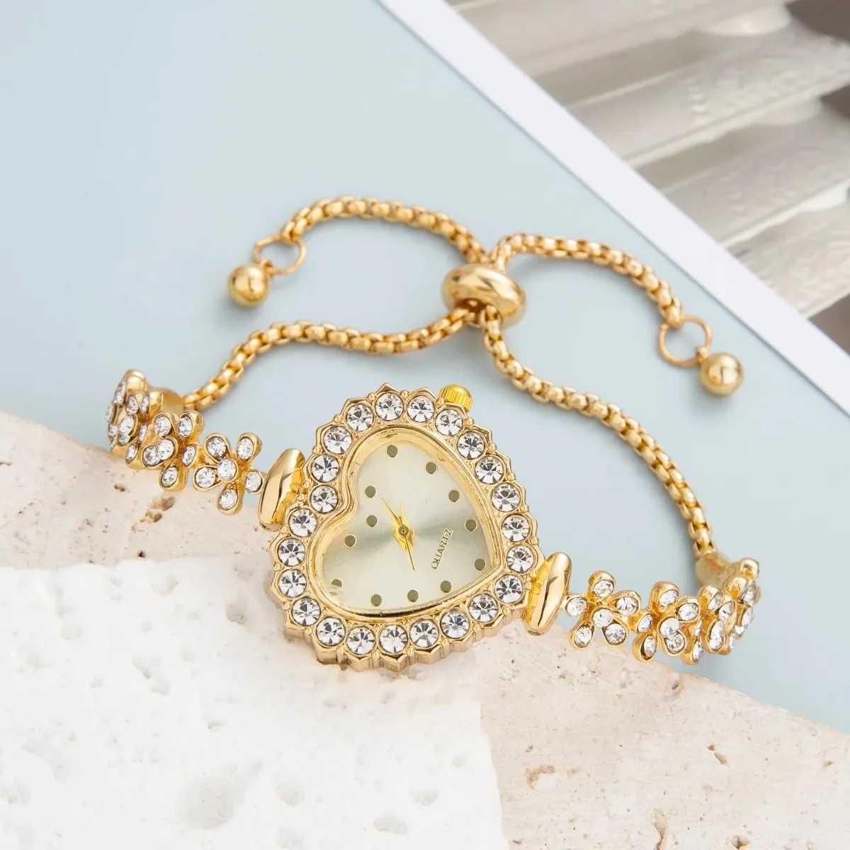 Luxury Crystal Women Bracelet Watches Top Brand Fashion Diamond Ladies Quartz Watch Steel Female Wristwatch Montre FemmeX240920