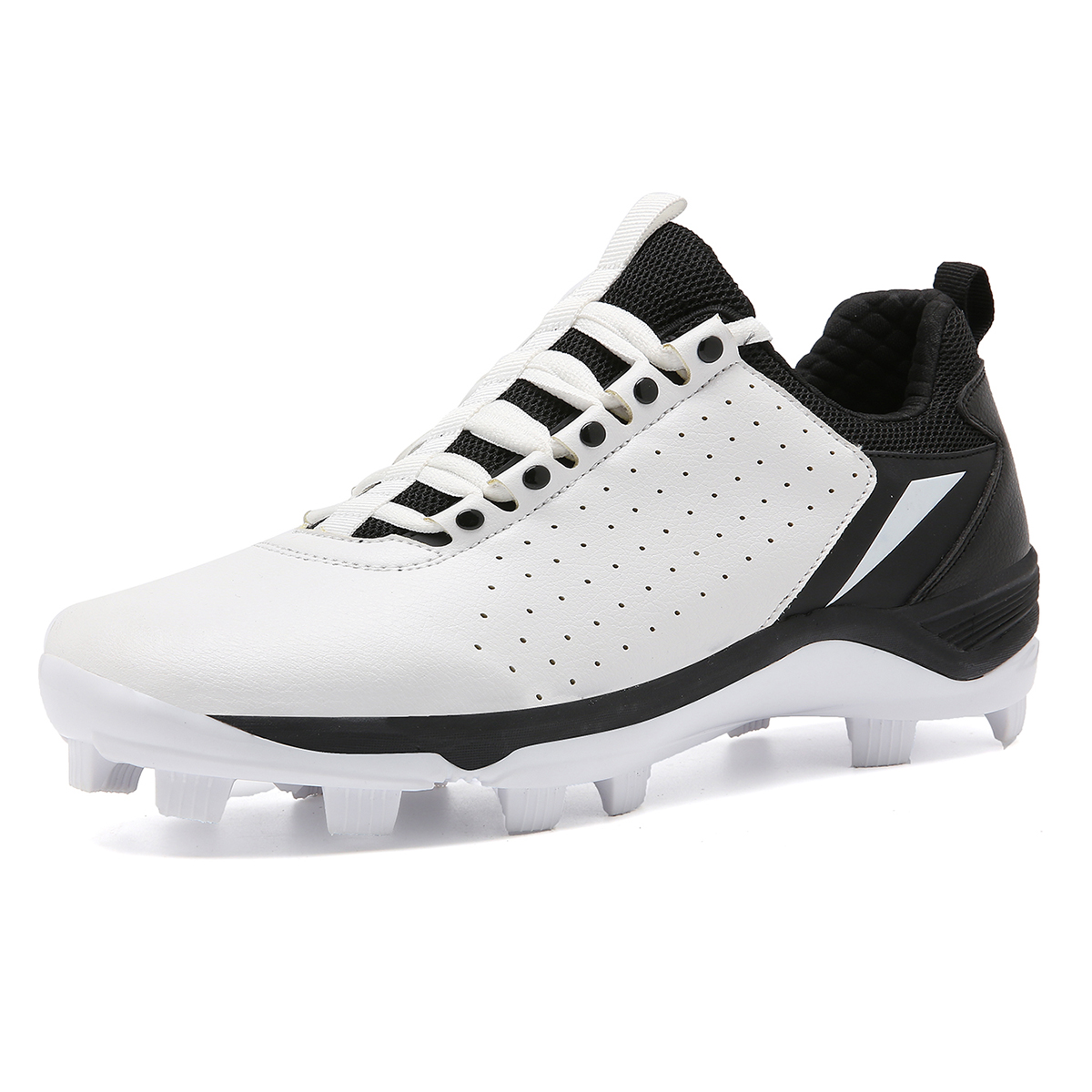 Men Baseball Shoes Long Spikes Training Softball Shoes Non-slip Cleats And Turf Softball Sneakers Beginners Baseball Sport Shoes