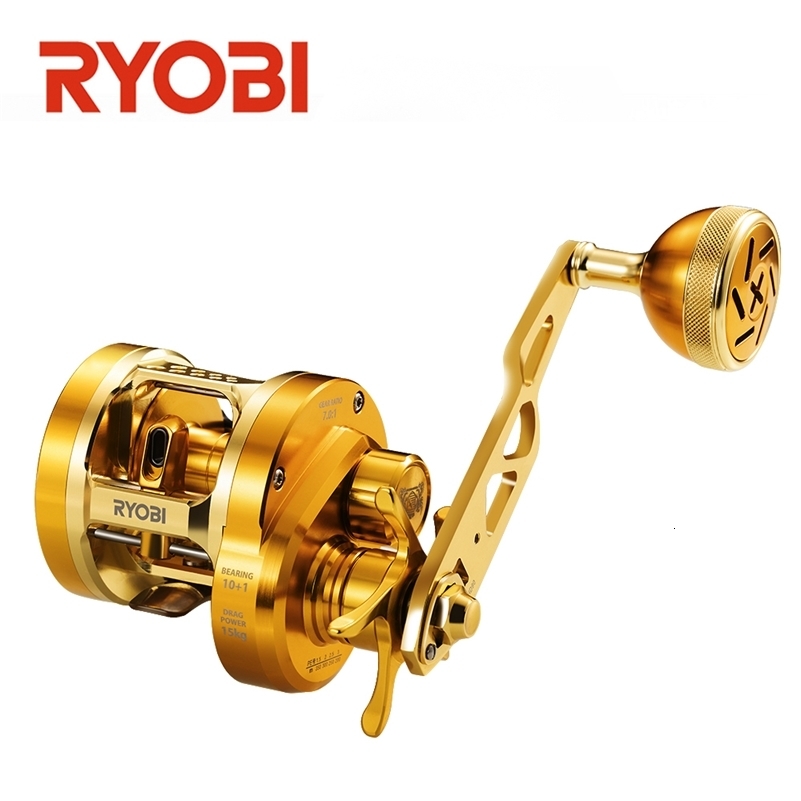 RYOBI VARIUS slow arm fishing reel towing 101BB 15kg maximum all metal saltwater wheel 240801