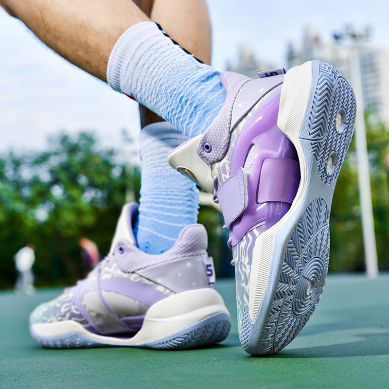 High 869-8 Quality Mens Sneakers Ultralight Wearable Non-slip Training Sports Kids Cushion Basketball Shoes ff44