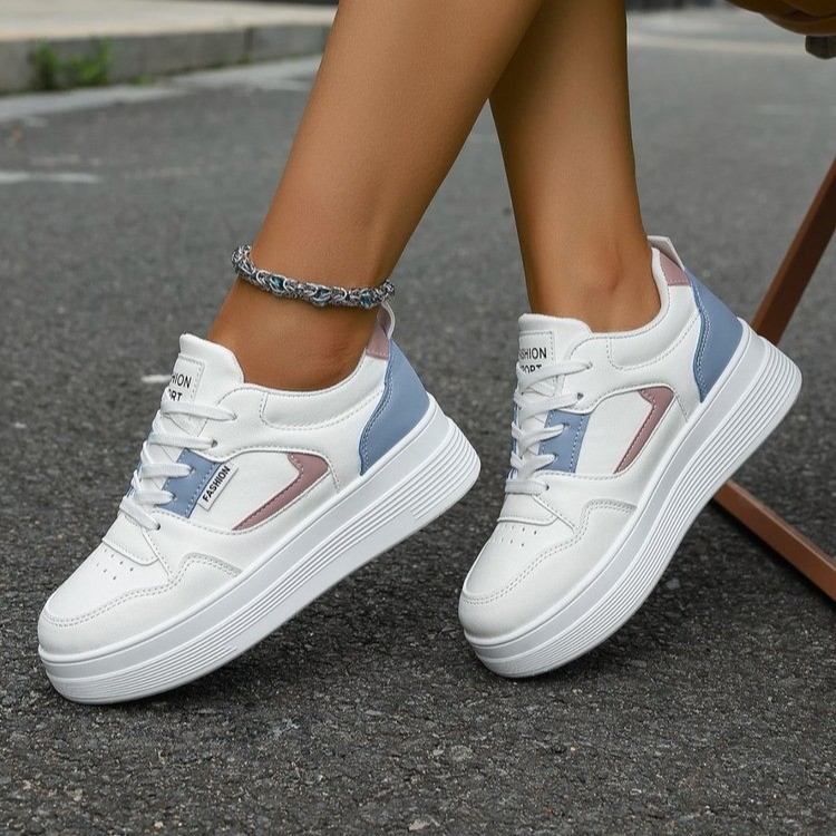 White Designer Shoes Women's Spring Autumn 2024 New Womens Sneakers Versatile Student Flat Casual Board Shoes Trainers Free Shipping