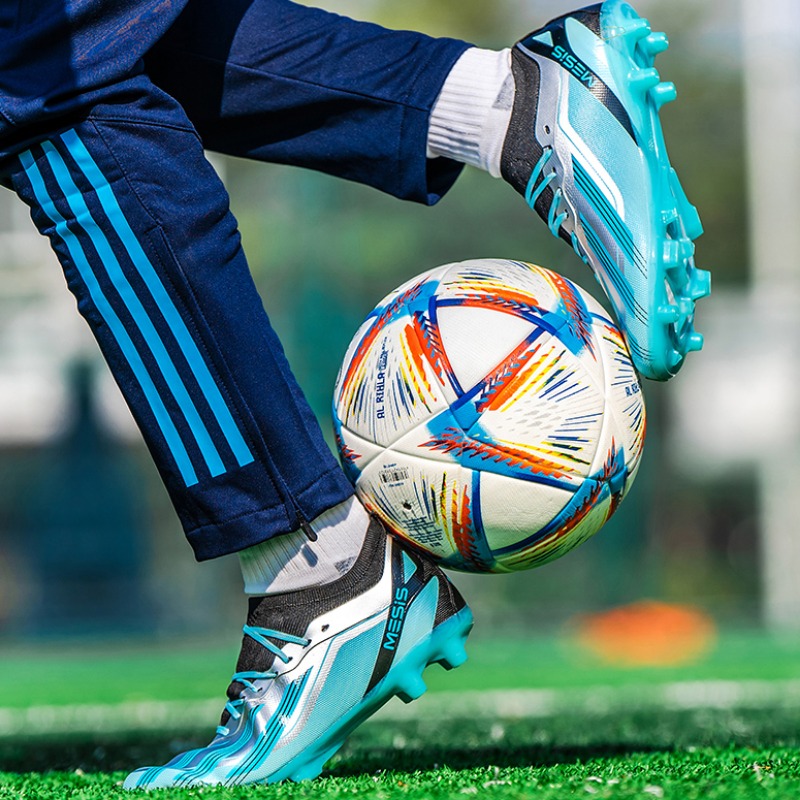 Men's Soccer Boots TF/FG Cleats Indoor Turf Lowtop Football Cleats Outdoor Youth Soccer Sneaker for Training Athletic