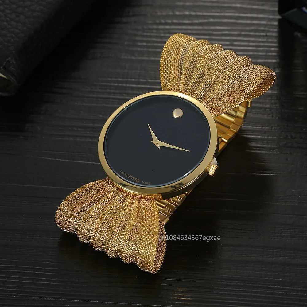 Luxury Ladies Watch Female Fashion Quartz Wristwatches Woman Gold Rhinestone Watches Casual Analog Bracelet Watch Montre FemmeX240920