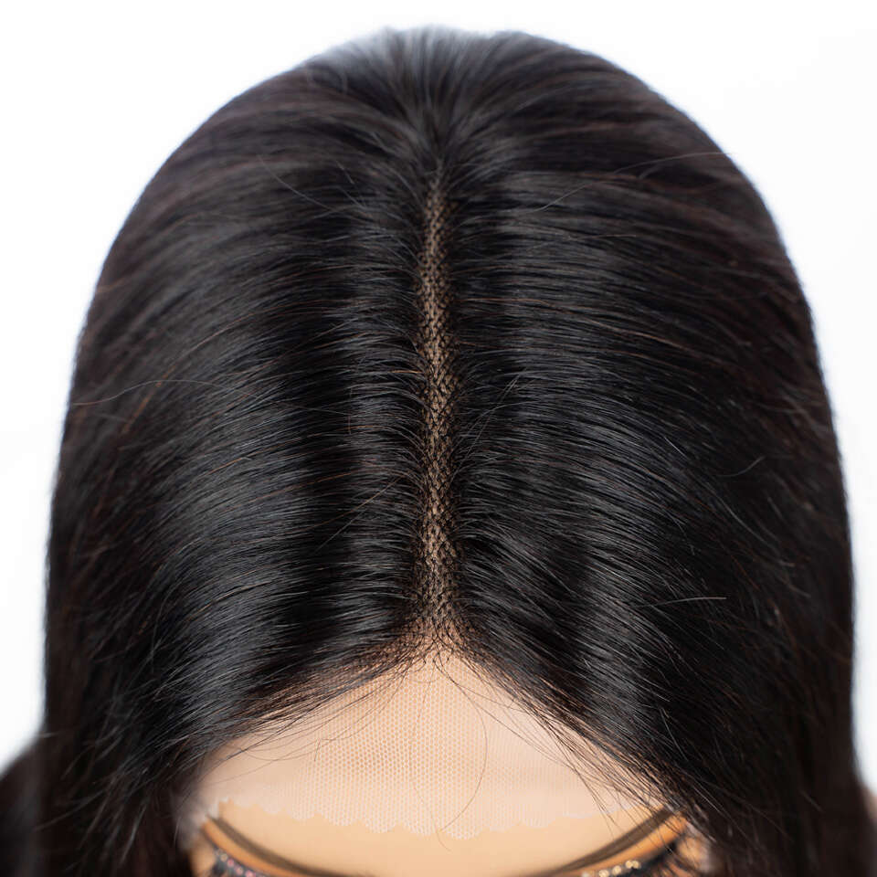 Sleek 13X6X1 HD Transparent Front 16 Inch Straight Bob Human Hair For Women 100% Real Ready To Wear Lace Wigs