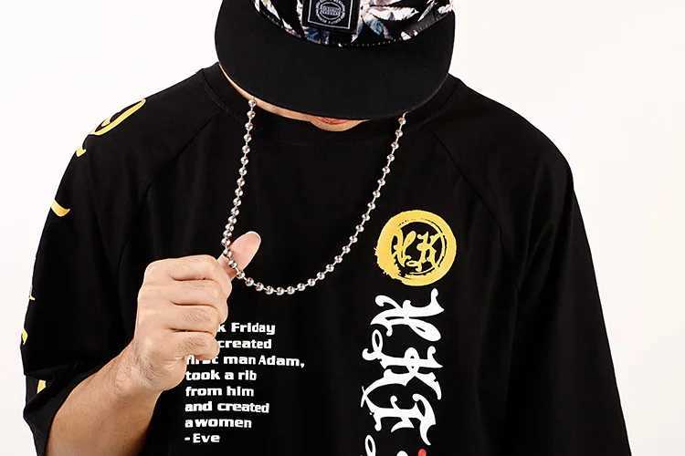 Stainless Steel Bead Chains Ball Necklace DIY Jewelry Punk Chokers Chains 1.5/2/2.4/3/3.2/4/5/6/8/10MMX240919