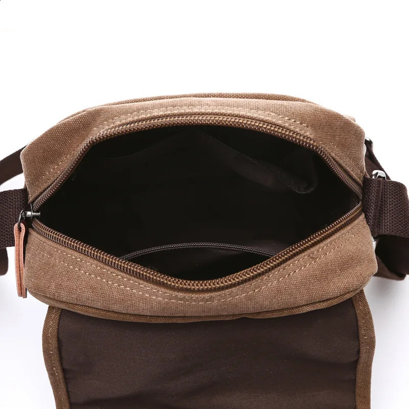! premium canvas bag for casual travel Bolsa Masculina unisex cross body mens messenger large capacity 240919