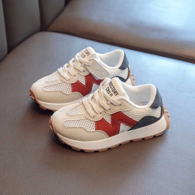 New Spring Autumn Children Sneakers Girls Anti-slip Single Mesh Shoes Boys Breathable Sneaker M240920