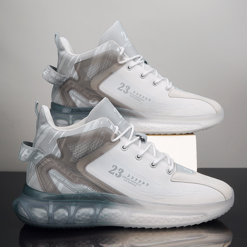 New Men's Basketball Sport Non-slip Cushioning Wear-resistant Breathable Running Tennis Shoes Fashion Sneakers