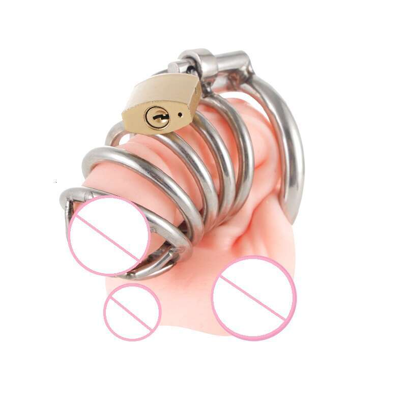 Stainless steel Male Chastity Device metal Cock Cage Sex Toys Male Chastity Cage