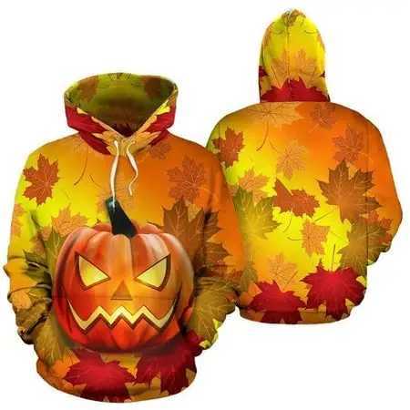 3D All Over Print Mens Halloween Pumpkin Hoodie Costume New In Pull Over Sweatshirt Foe Men Women As Gift For Halloween Holidays Y240920