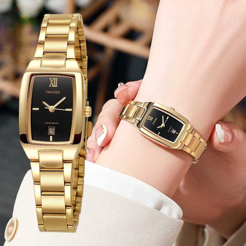 WWOOR Elegant Womens Watch Fashion Stainless Steel Waterproof Ladies Quartz Wristwatch Luxury Bracelet Watches Date Reloj mujerX240920