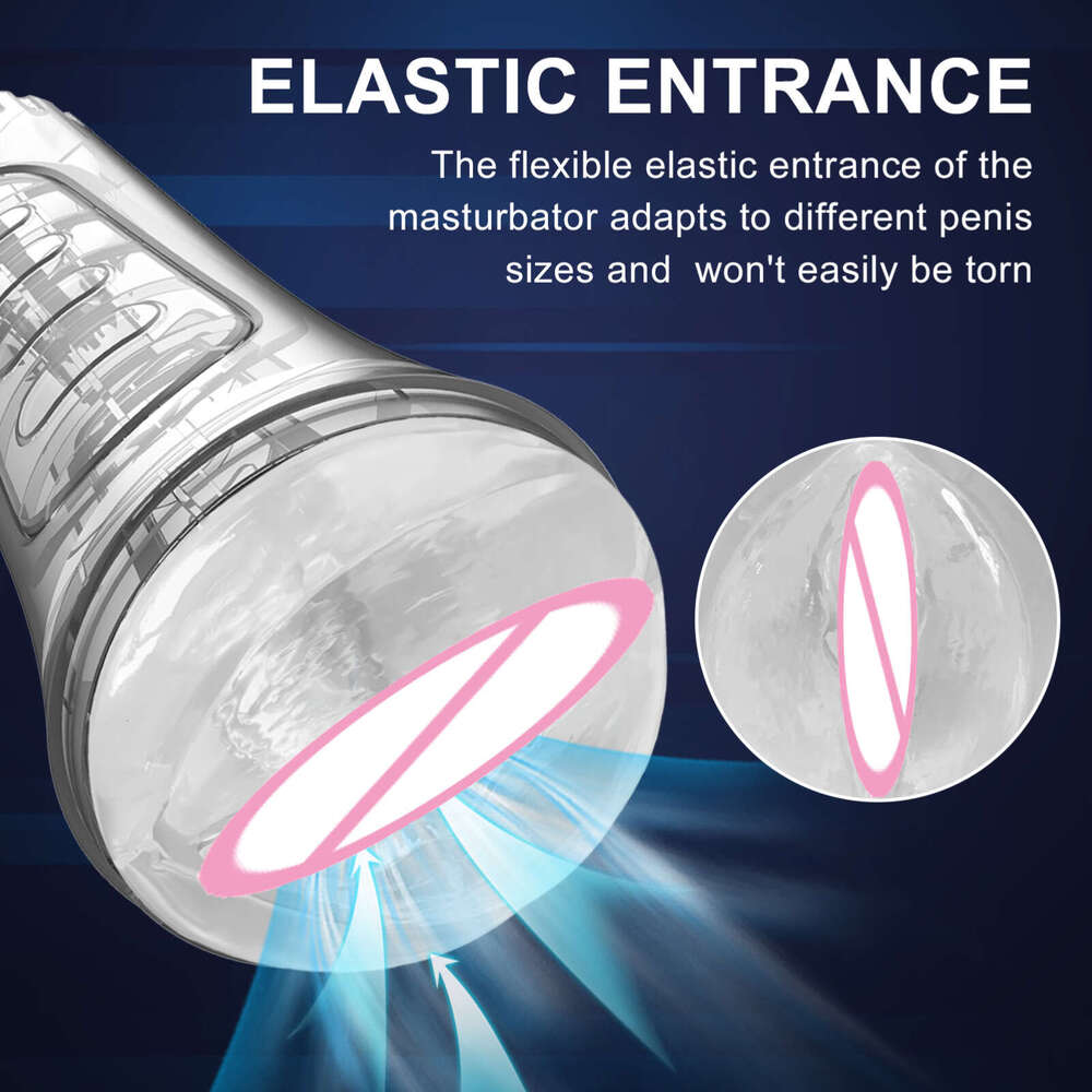 LENDGOGO Pocket Pussy - Eira Sex Product for men male transparent masturbator sex Extrusion Masturbator 3D wholesale supplier