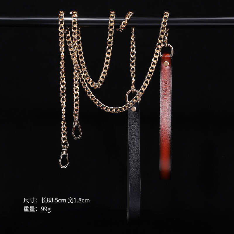 High end SM props, full diamond genuine leather fun collar, female slave training, traction neck cover, alternative choker, adult product