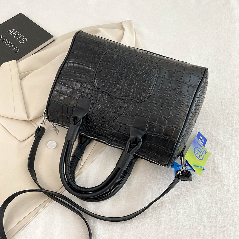 New Trend Alligator Bag For Women Fashion Large Capacity Messenger PU Leather Crossbody Female Brand Handbag