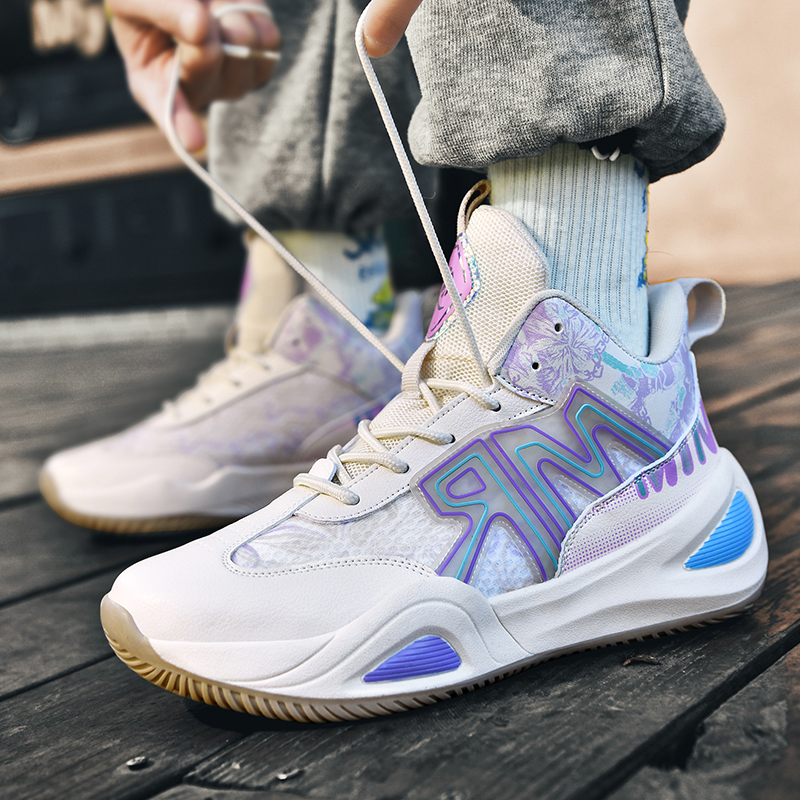 Basketball Shoes High Top Sneakers Boys Basket Shoes Anti-slip Trainers High Quality Outdoor Zapatillas Basketball Originales