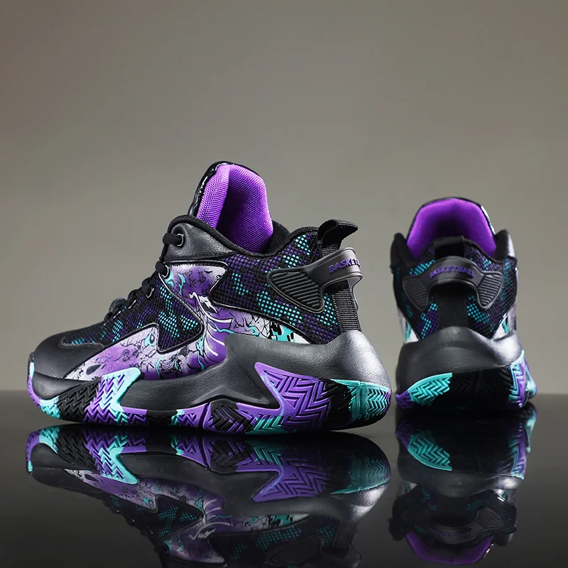 Basketball Shoes Men Breathable Confortable Sports Shoes Training Athletic Basketball Sneakers Women Zapatos De Mujer Tendencia