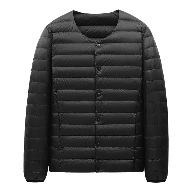 Winter Warm Thick Windproof Puffer Coat Men Waterproof Ultra Lightweight Packable Down Jacket Parka Male