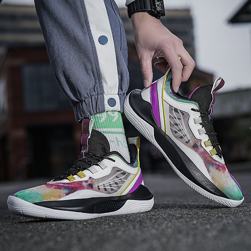 UltraLight High Quality Mens Sneakers New Training Sports Breathable Cushion High-top Basketball Shoes 36-45