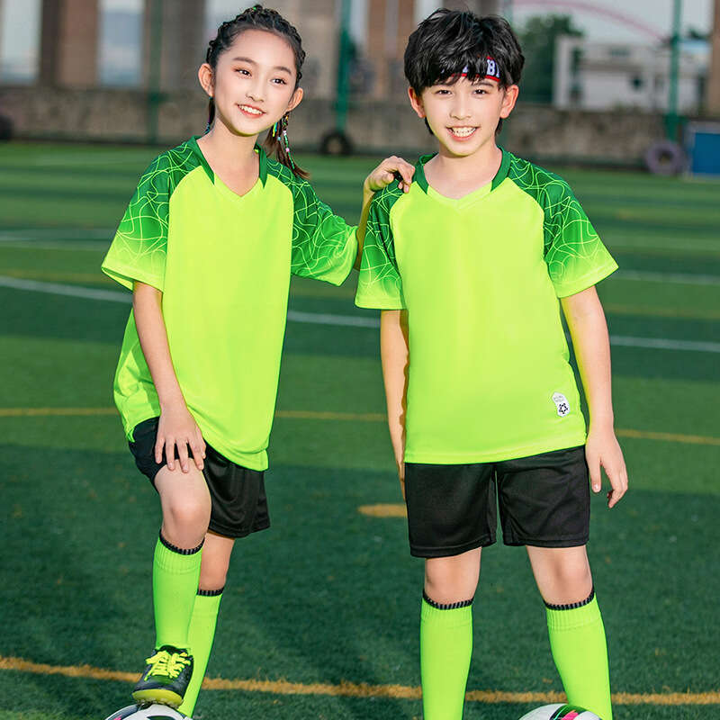 Adult And Children's Football Jerseys, Summer Running Training Jerseys, Light Plates, Student Men's Competition Sports Suits, Clothing