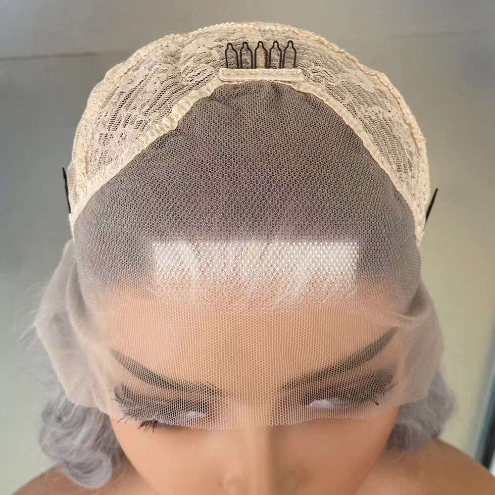 Fashion Pink Body Wave Synthetic Lace Front Wigs For Women Heat Resistant Natural Haire Wig Daily Use Cosplay Hair