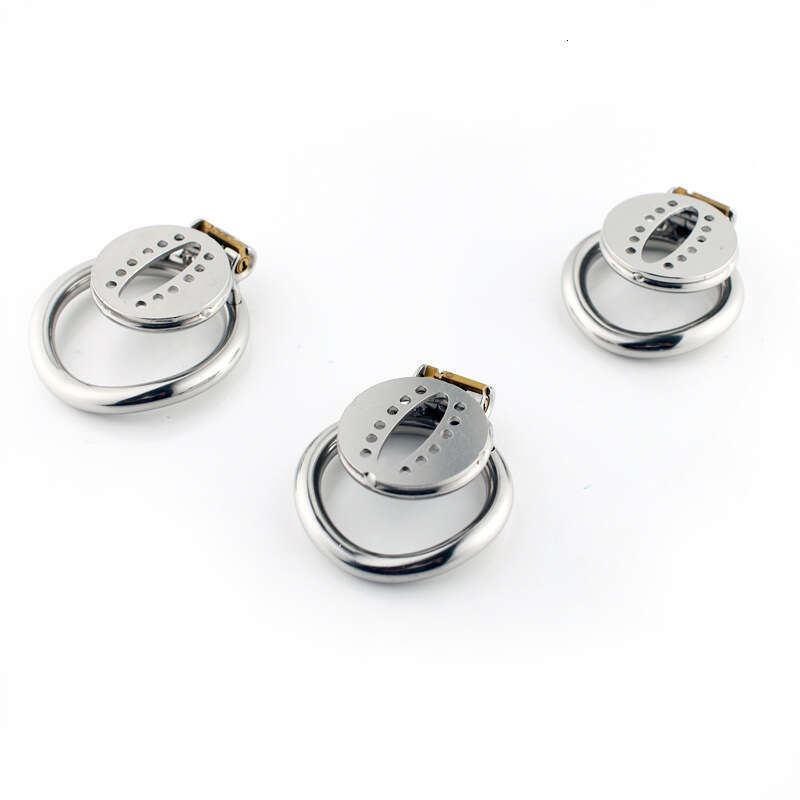 flat chastity cage metal male chastity device steel penis cage for men bdsm bondage penis cage sex toys for couples