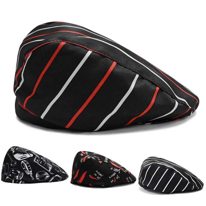 Sun Hats for Men Classic Western Beret Caps Woman Cotton Blend Ivy Caps Flat Brim Adjustable Men Beret Cap Spring SummerX240919