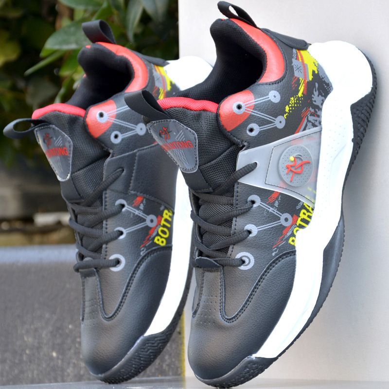 Student Basketball Shoes Men High-Top Sneakers For Men Non-Slip Walking Outdoor Shoes Men Fashion Sport Shoes Calzado Hombre