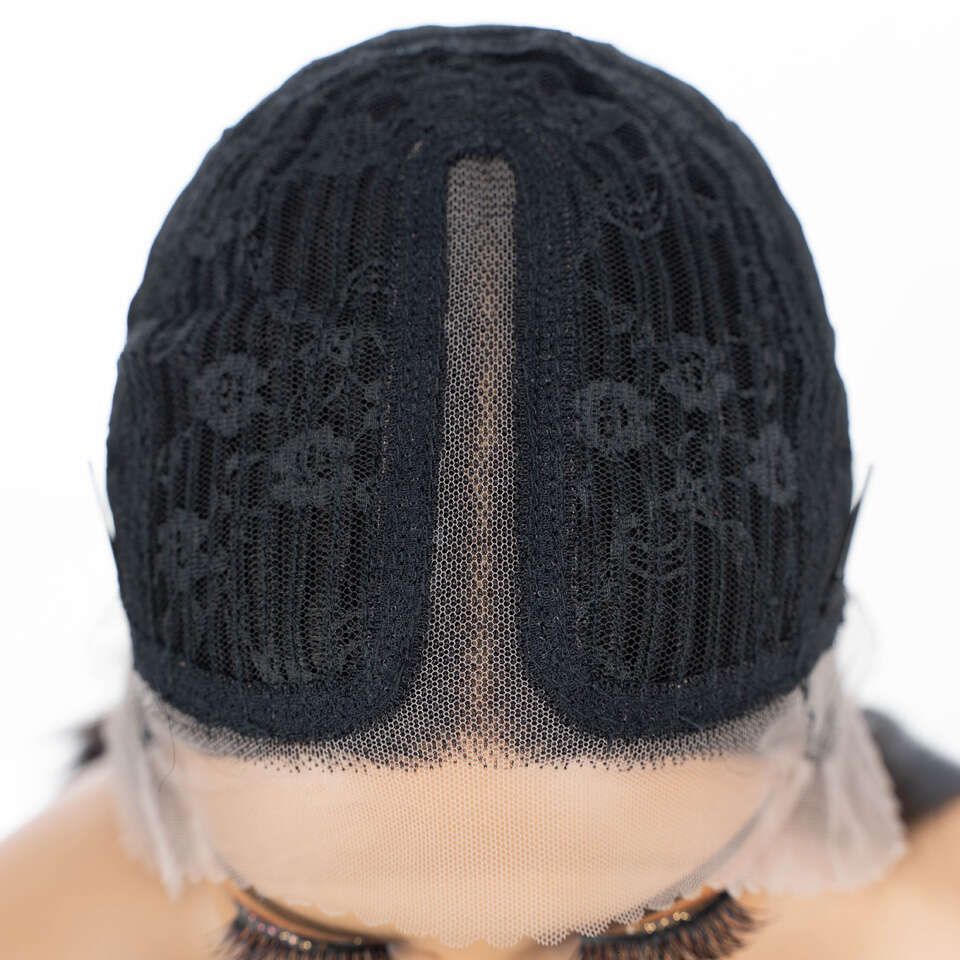 Sleek 13X6X1 HD Transparent Front 16 Inch Straight Bob Human Hair For Women 100% Real Ready To Wear Lace Wigs