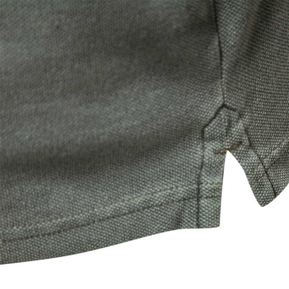 AIOPEON 100% Cotton Solid Color Mens Polo Shirts Casual Short Sleeve Turndown Mens Shirts Fashion Streetwear Polos for MenX240920
