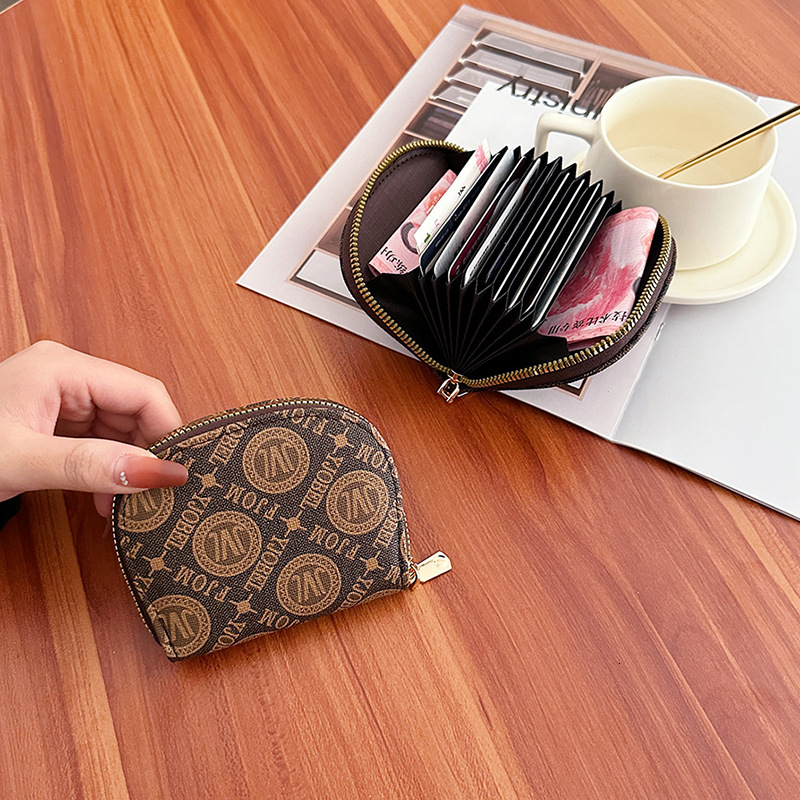 New high-quality wallet designer bag classic short coin purse mini key bag card clip fashionable luxury makeup bag velvet bread black red