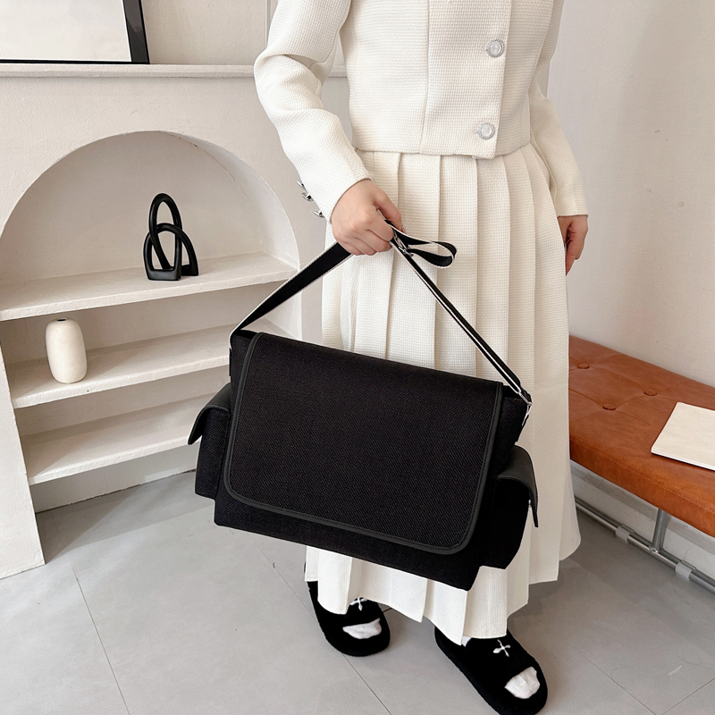 New Women Canvas Large Capacity Casual Shoulder Bags Tote Bag Messenger Handbags