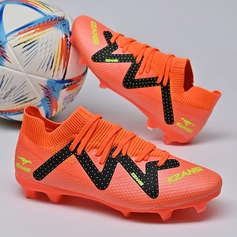 Popular Men Turf Football Shoe Designer Sport Shoes For Unisex Anti Slip Indoor Soccer Shoe Big Boys Top Quality Football Boots