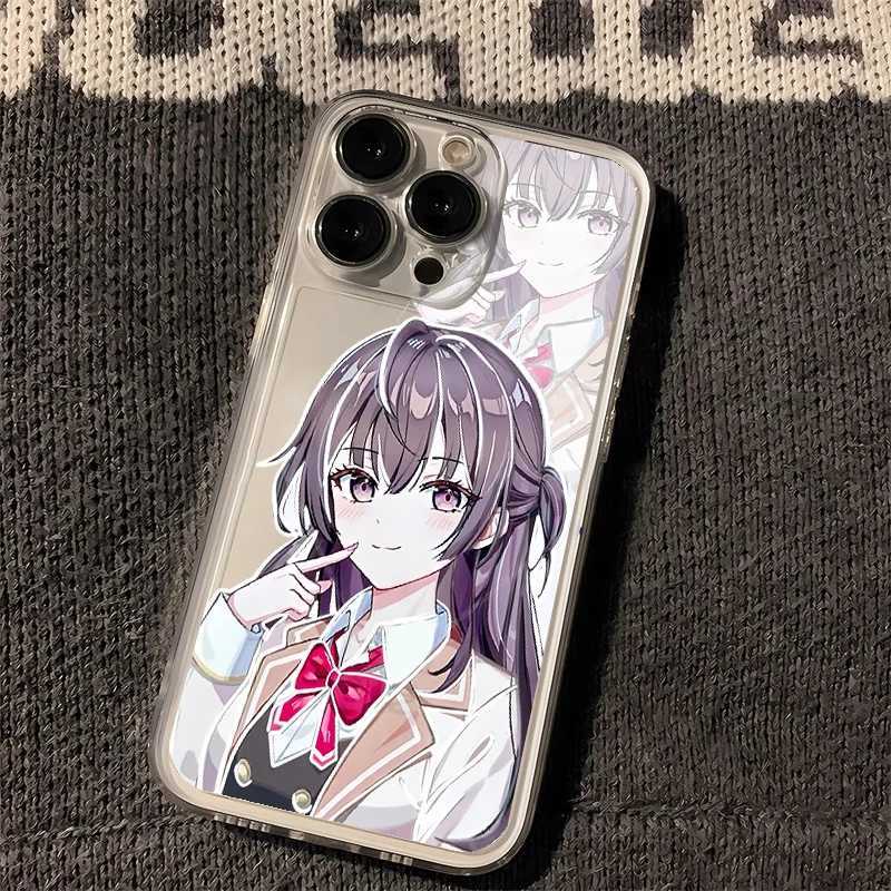 Kawaii Anime Girl Alya phone case suitable for lPhone 16 15 14 13 12 11 Mini Pro Max X XR XSMax 7 8 Plus SE20 transparent coverCL240720