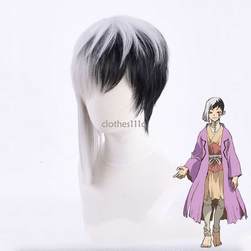 Anime Dr.Stone Cosplay Cosplay Costumes Wigs Custom-Made Dress Halloween Carnival Suits Asagiri Gen Uniform Full Set