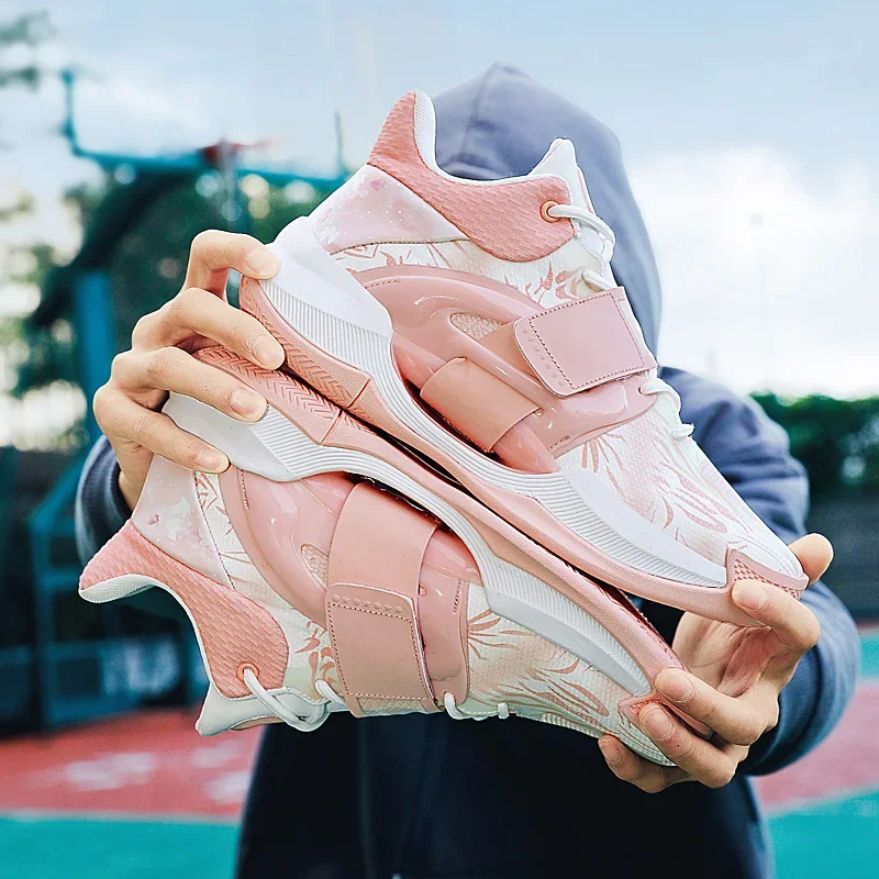 Glowinthedark Basketball Shoes Fashion Trend Casual Sports Shoes Comfortable and Durable Lightweight Nonslip Breathable Material