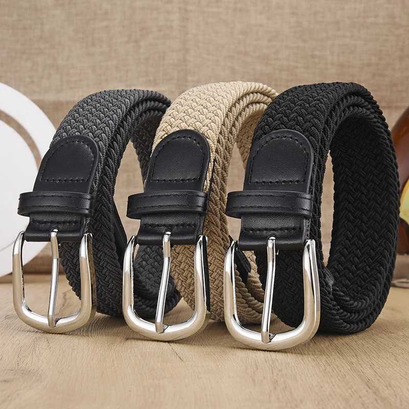 Mens casual womens elastic band used for outdoor climbing training work mens band fashionable womens band jeans band W240920
