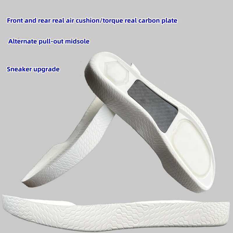 Carbon Plate Air Cushion Insoles Shoes Middle Sole Foot Shoe Pads For Plantar Fasciitis Sneakers Protector Template Orthope