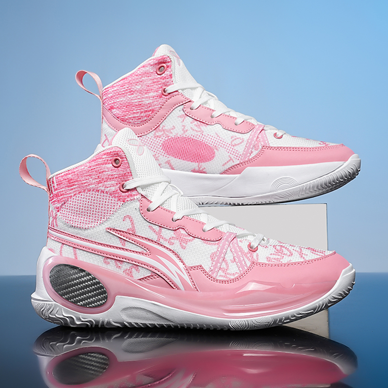 Super Cool Basketball Shoes Training for Unisex Outdoor Sport Shoes Boy Designer Basketball Boots Couples Breathable Sport Shoe