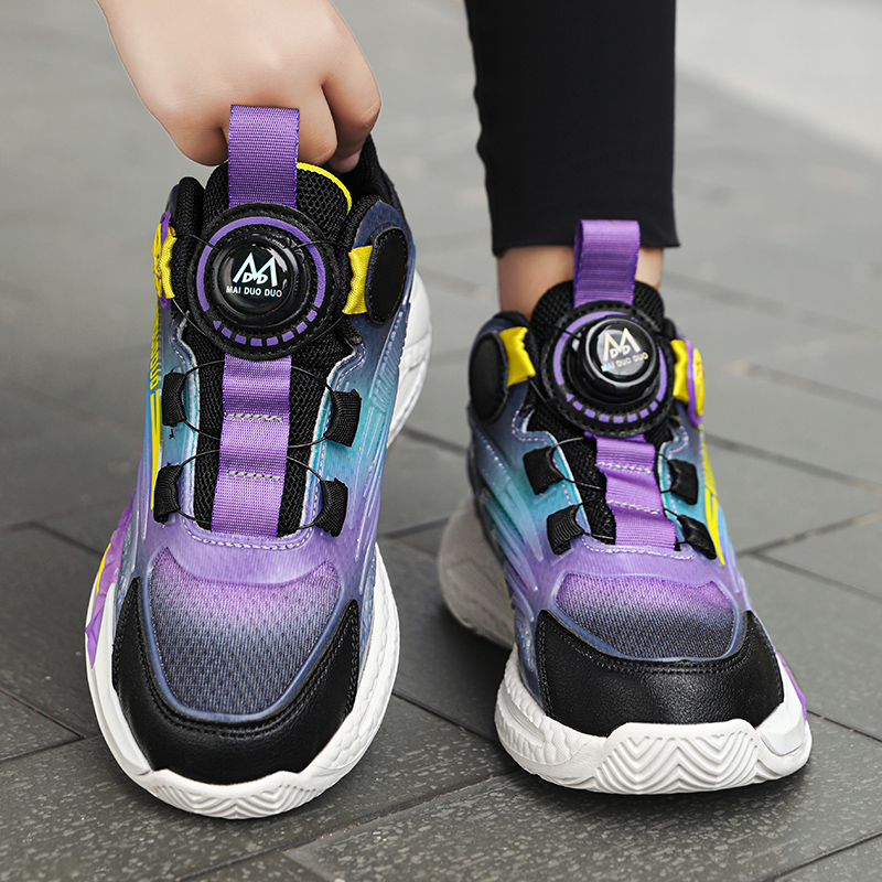 Children Basketball Shoes Boys Sports non-slip Tennis Running Shoes Sneaker for Girls Casual Comfortable Daily School Kids Shoes