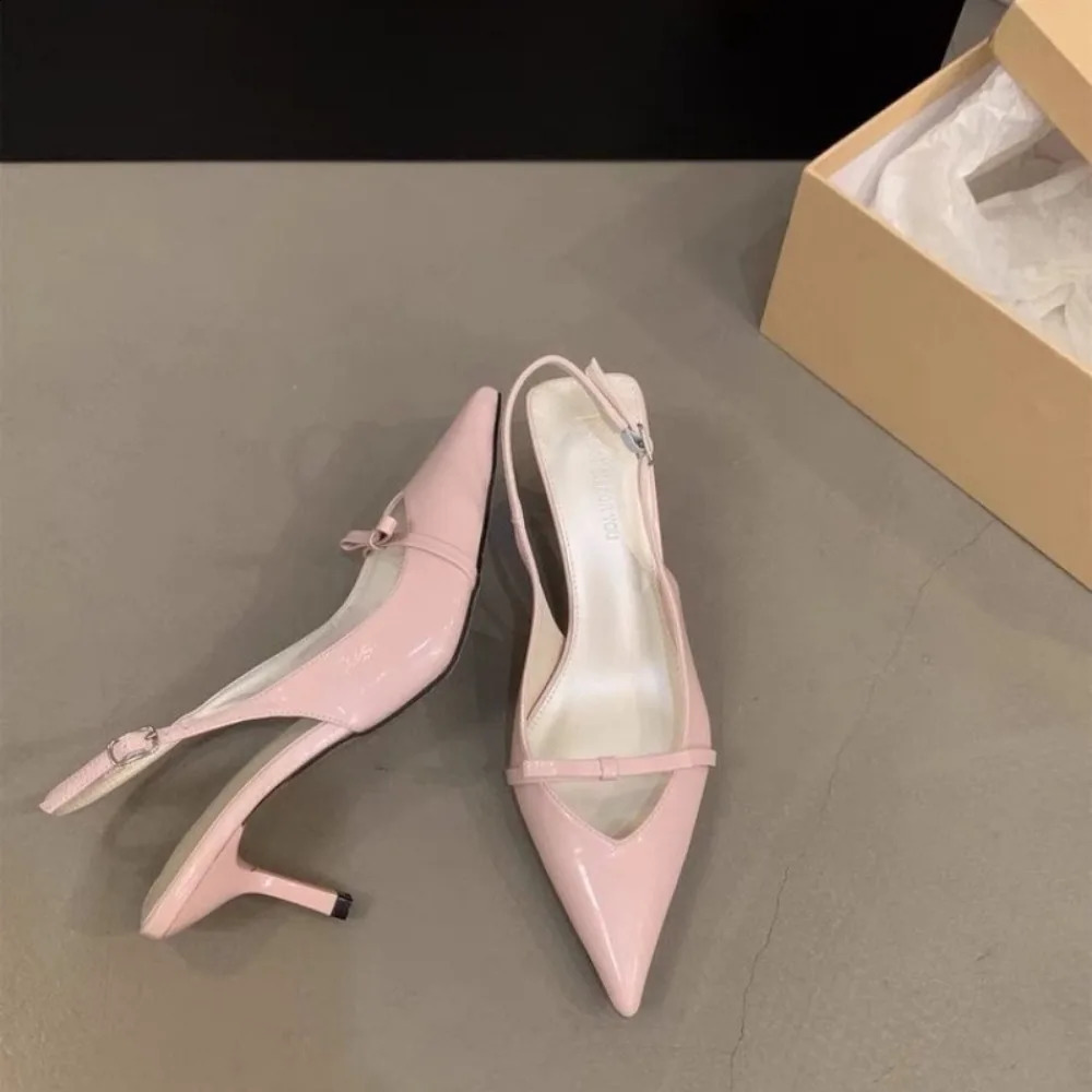 Womens Pump Fashion High Heels Square High Heels Womens Sandals Pump Ankle Buckle Sexy Casual Sandals Simple Roman Shoes 240919